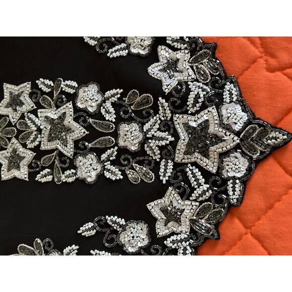 J KARA New York Womens Size Small Beaded and Sequined Top - Picture 5 of 14